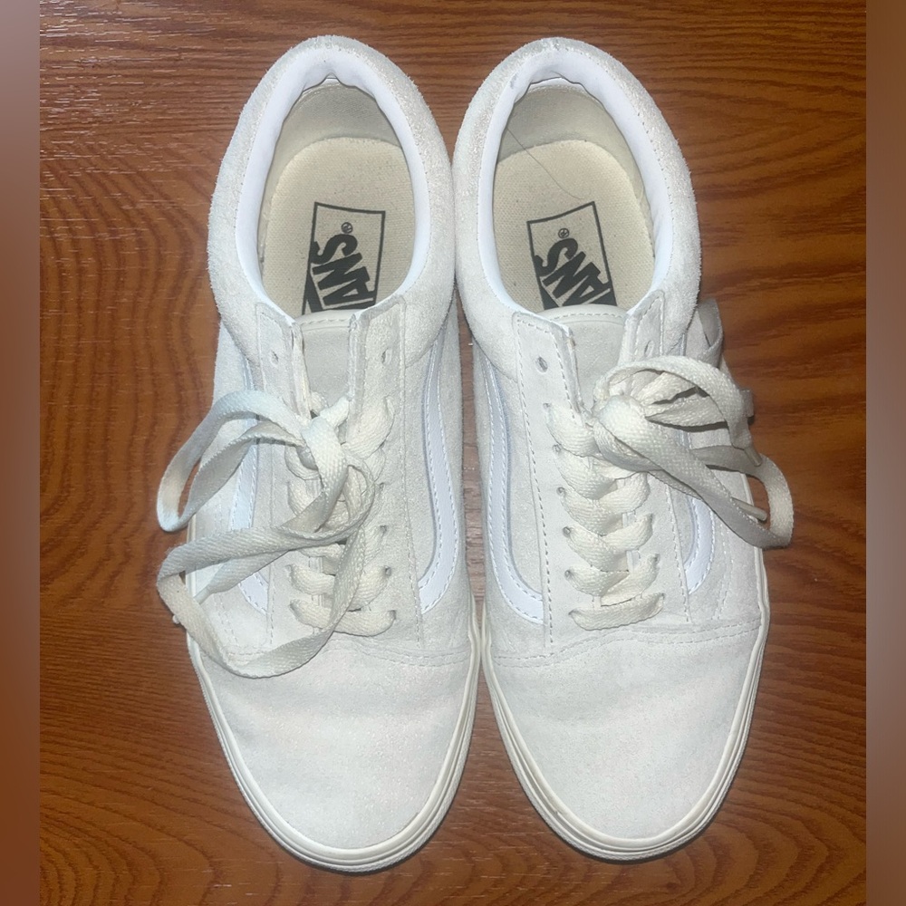 Vans Suede Off White Old Skool Women’s Size 7